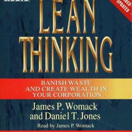 Lean Thinking Banish Waste and Create Wealth in Your Corporation