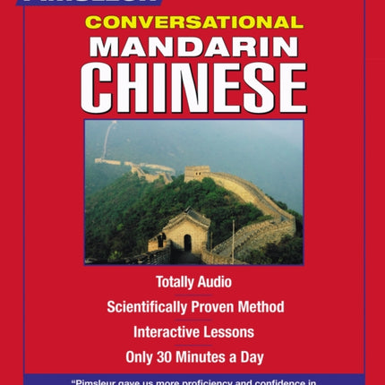 Pimsleur Chinese Mandarin Conversational Course
