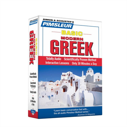 Pimsleur Greek Modern Basic Course  Level 1