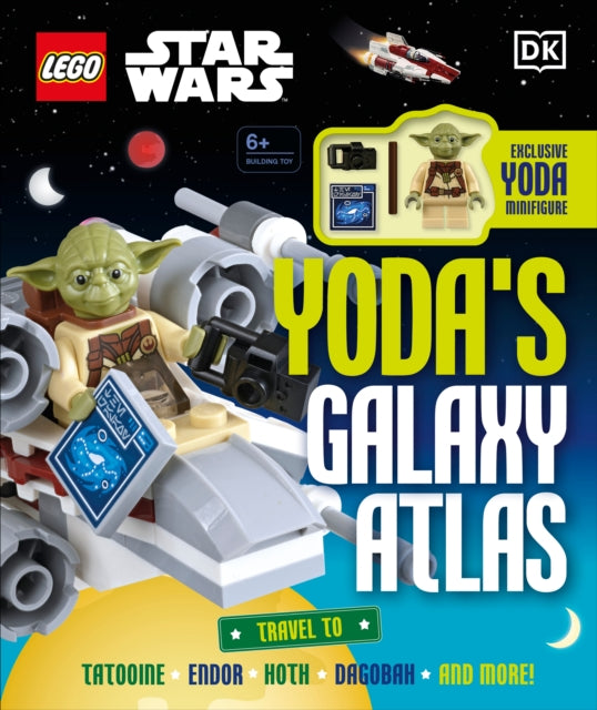 Lego Star Wars Yodas Galaxy Atlas With Exclusive Yoda Lego Minifigure