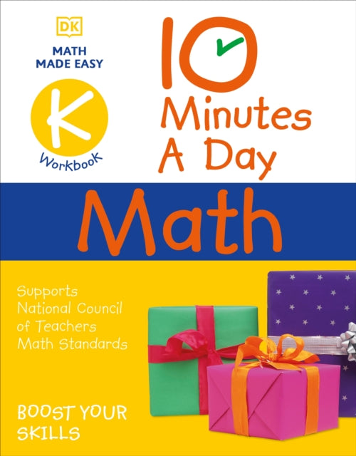 10 Minutes a Day Math Kindergarten: Helps develop strong math habits