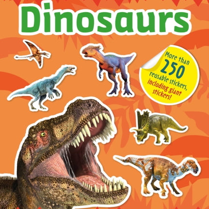 The Ultimate Sticker Book Dinosaurs