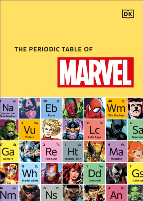 The Periodic Table of Marvel