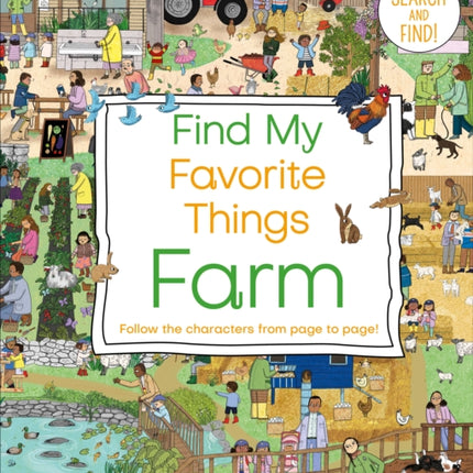 Find My Favorite Things Farm: Follow the Characters from Page to Page