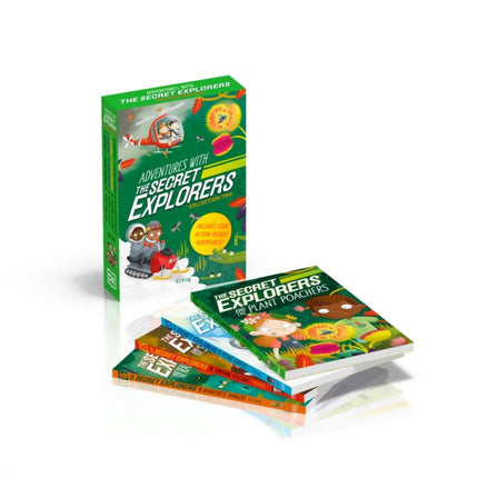 Adventures with The Secret Explorers: Collection Two: 4-Book Box Set of Educational Chapter Books