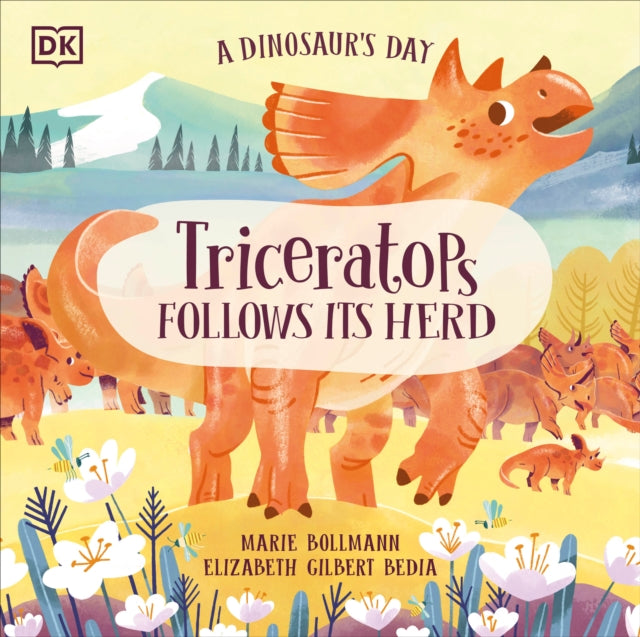 A Dinosaur's Day: Triceratops Follows Its Herd