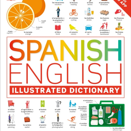 Spanish  English Illustrated Dictionary