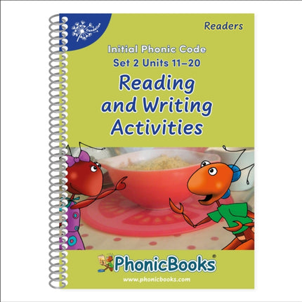 Phonic Books Dandelion Readers Reading and Writing Activities Set 2 Units 11-20 Twin Chimps (Two Letter Spellings sh, ch, th, ng, qu, wh, -ed, -ing, -le): Photocopiable Activities Accompanying Dandelion Readers Set 2 Units 11-20 Twin Chimps