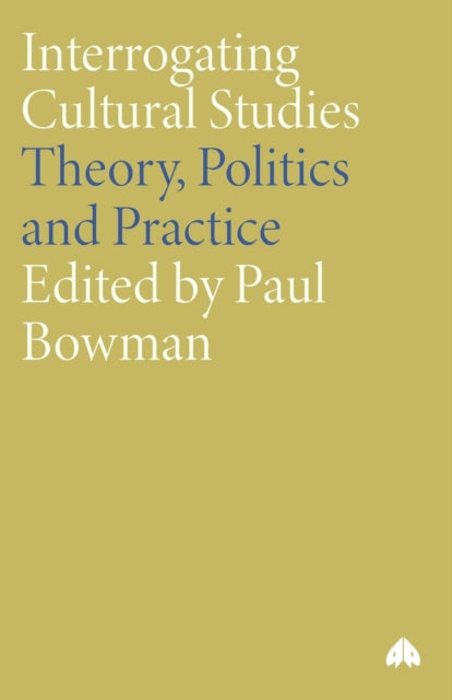 Interrogating Cultural Studies: Theory, Politics and Practice