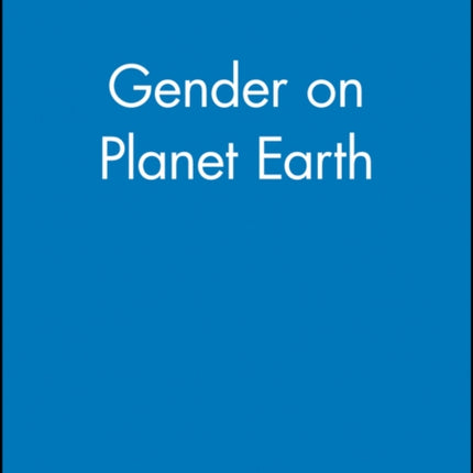 Gender on Planet Earth