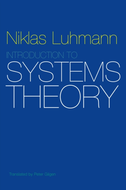 Introduction to Systems Theory