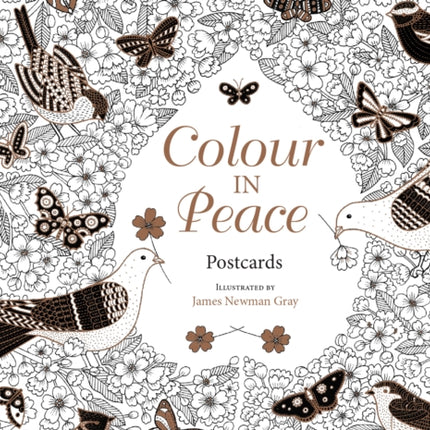 Colour in Peace Postcards