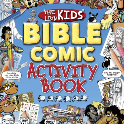 The Lion Kids Bible Comic Activity Book