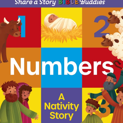 Share a Story Bible Buddies Numbers: A Nativity Story