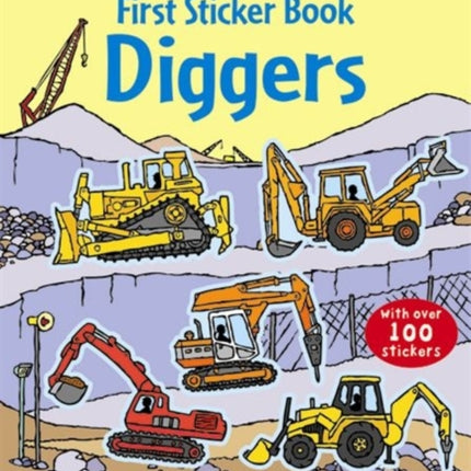 First Sticker Book Diggers