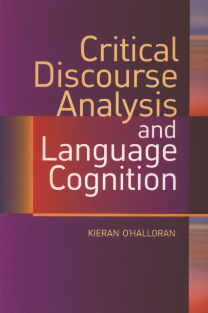 Critical Discourse Analysis and Language