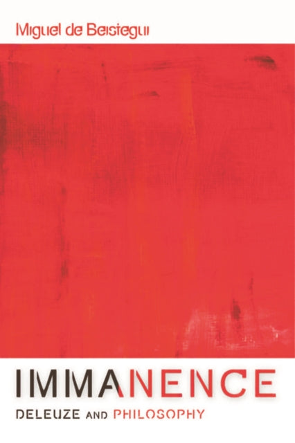 Immanence  Deleuze and Philosophy