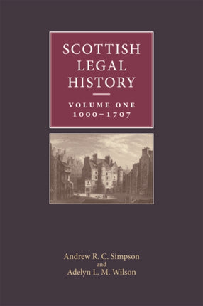 Scottish Legal History