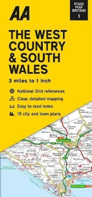 Road Map The West Country & South Wales