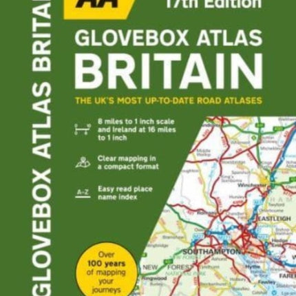 AA Glovebox Atlas Britain