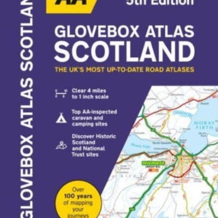 AA Glovebox Atlas Scotland