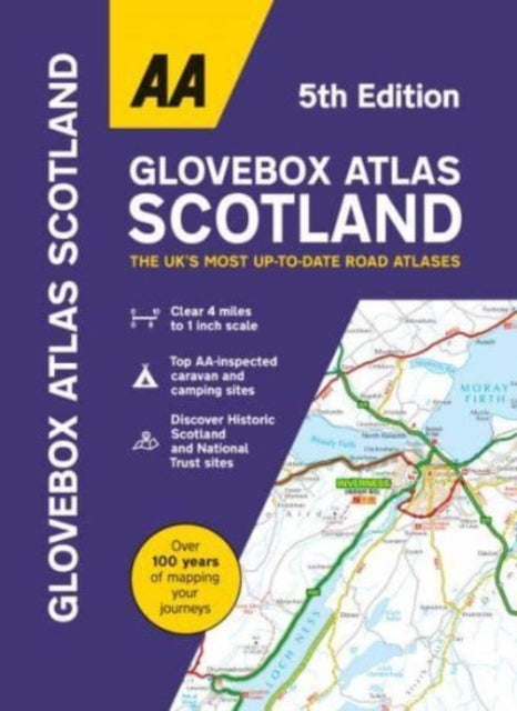 AA Glovebox Atlas Scotland