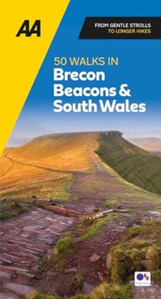 AA 50 Walks in Brecon Beacons  South Wales