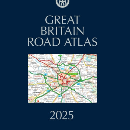 AA Great Britain Road Atlas 2025