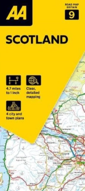 AA Road Map Scotland