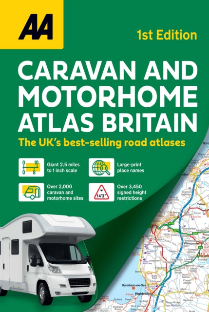 AA Caravan  Motorhome Atlas