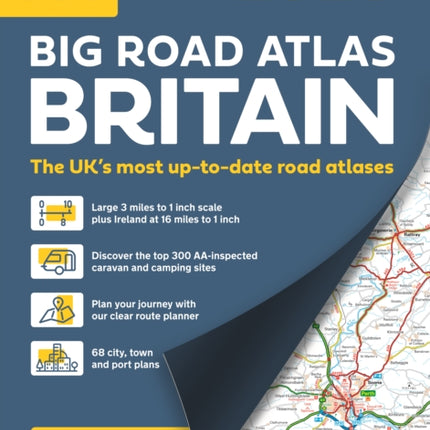 AA Big Road Atlas Britain 2026