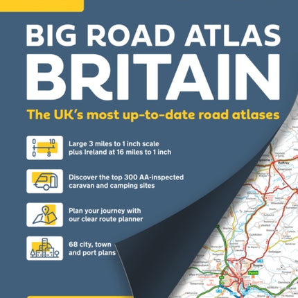 AA Big Road Atlas Britain 2026