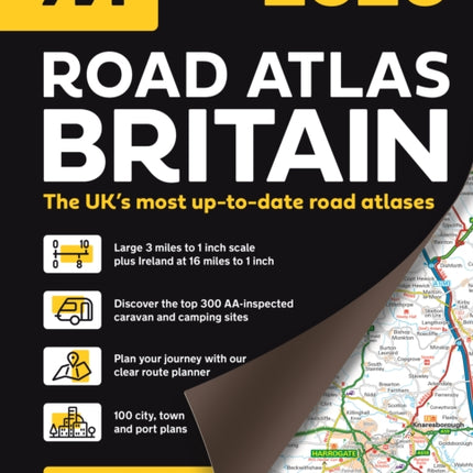 AA Road Atlas Britain 2026