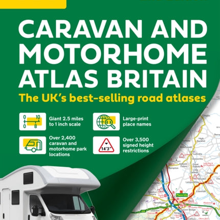 AA Caravan  Motorhome Atlas Britain
