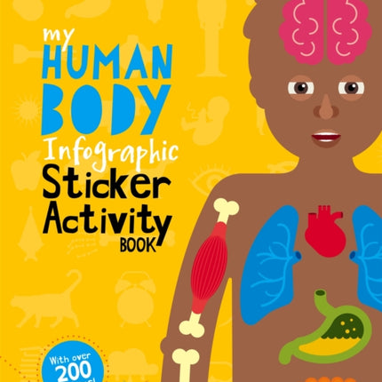 My Human Body Infographic Sticker Activity Book