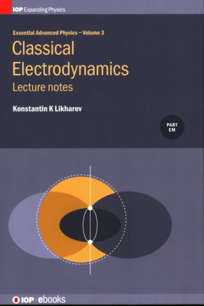 Classical Electrodynamics Lecture notes