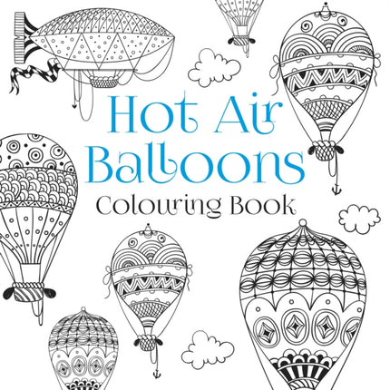 The Hot Air Balloons Colouring Book