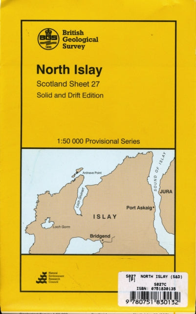 North Islay: Solid and Drift Geology Map