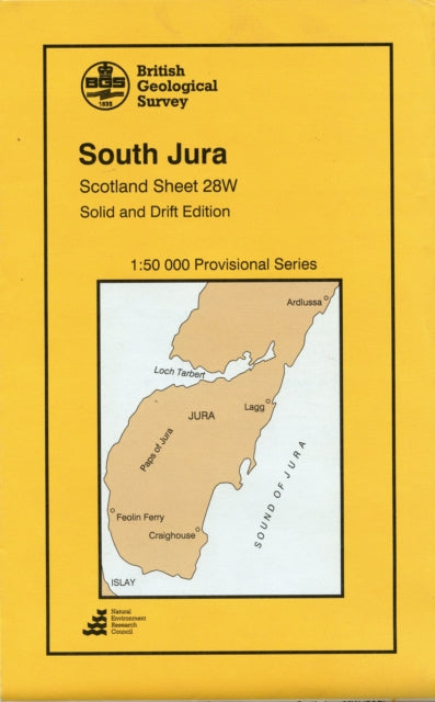 South Jura: Solid and Drift Geology Map