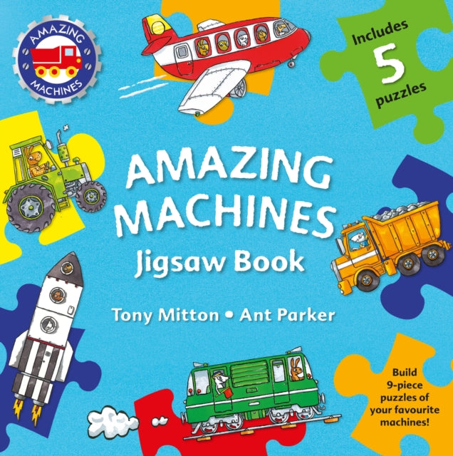 Amazing Machines Jigsaw Book