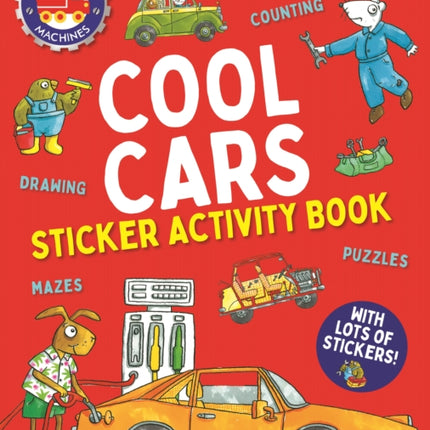 Amazing Machines Cool Cars Activity Book