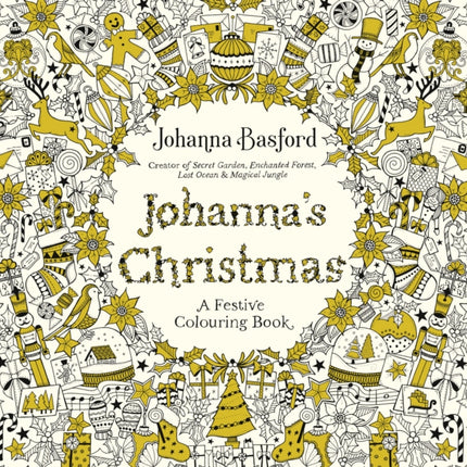 Johanna's Christmas: A Festive Colouring Book