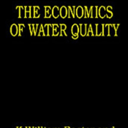 The Economics of Water Quality The International