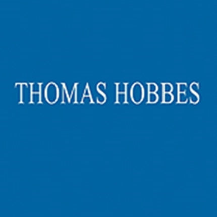 Thomas Hobbes International Library of Essays in