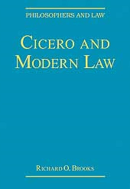 Cicero and Modern Law