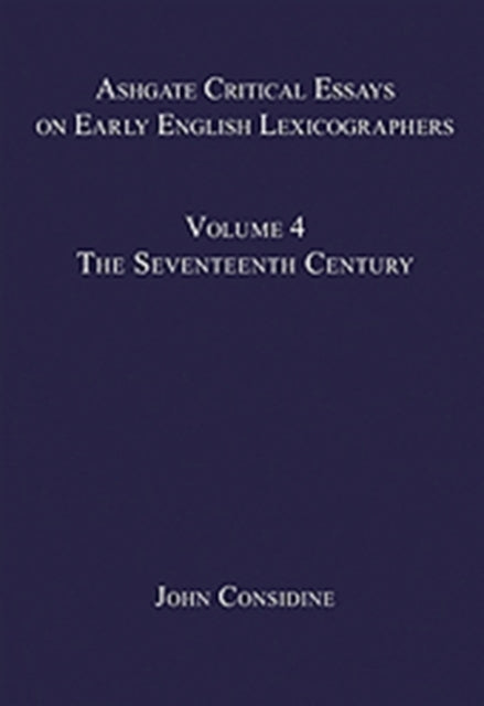 Ashgate Critical Essays on Early English