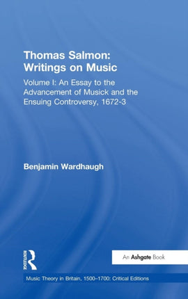 Thomas Salmon Writings on Music