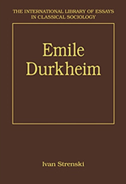 Emile Durkheim