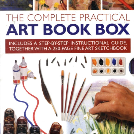 thecompletepracticalartbookboxincludesastepbystepinstructionalguidetogetherwitha250pagefineartsketchbook
