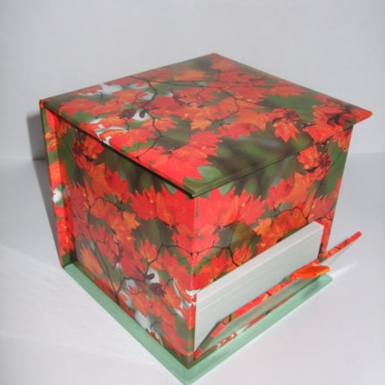 Memo Block Autumn Leaf